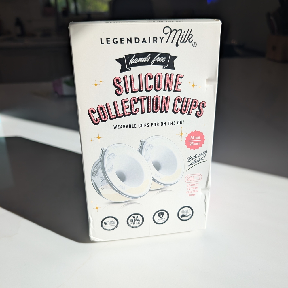 Silicone Collection Cups - White
